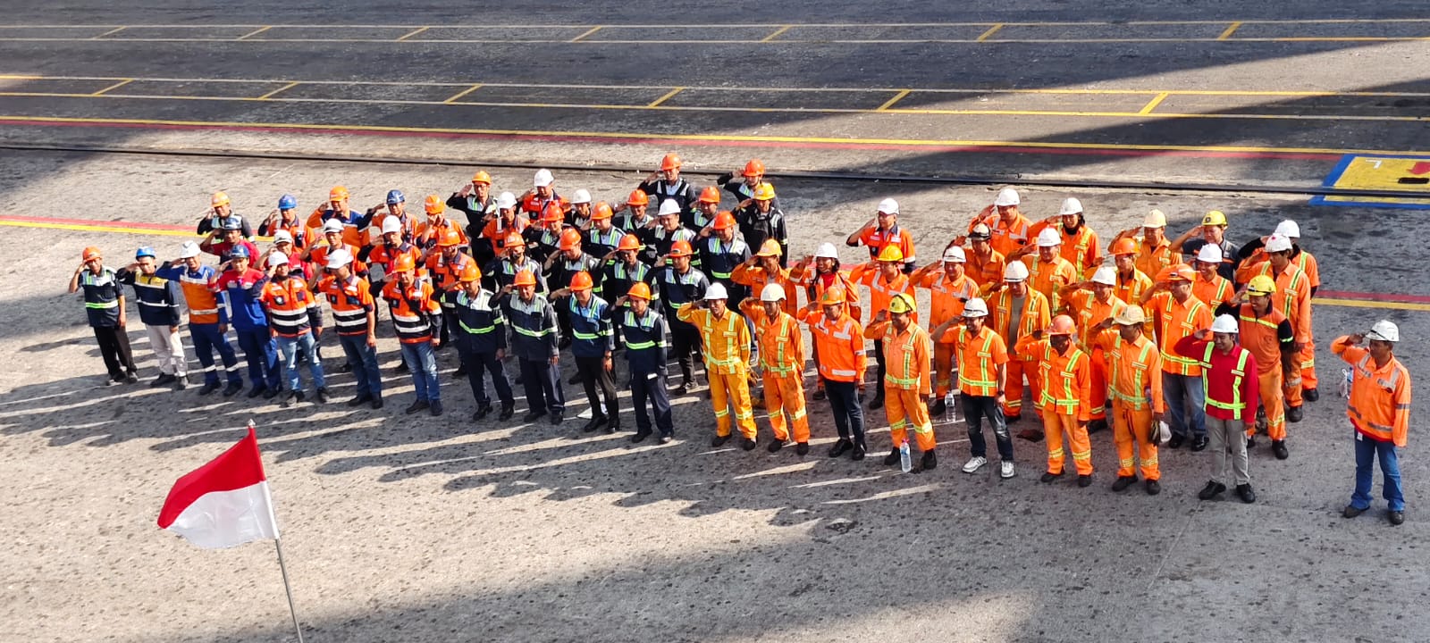 TPS Rayakan HUT ke-80 RI dengan Semangat “Satu Dermaga, Satu Jiwa Merdeka”