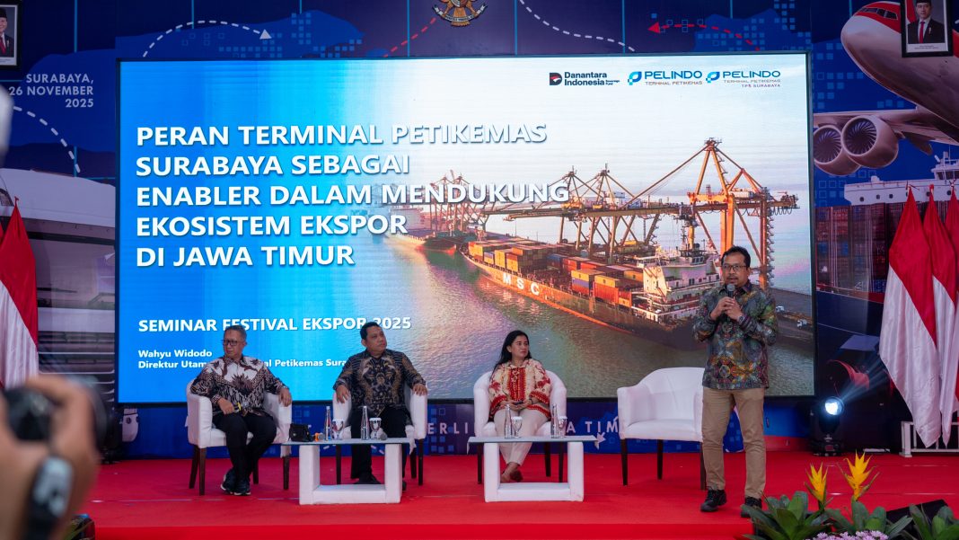 Dukung Pertumbuhan Ekspor Jawa Timur, TPS Terus Tingkatkan Efektifitas Layanan